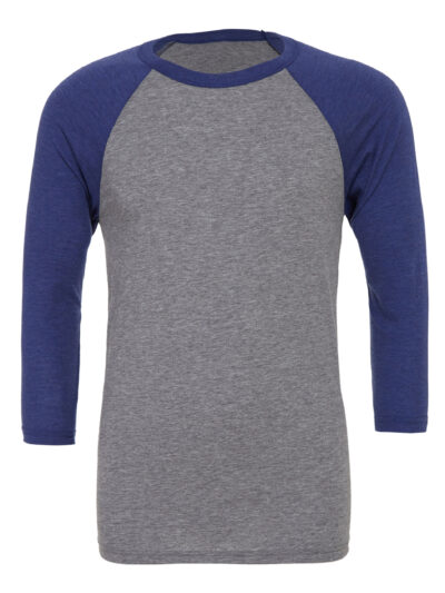 Bella Canvas Unisex 3/4 Sleeve Baseball Tee (CA3200)