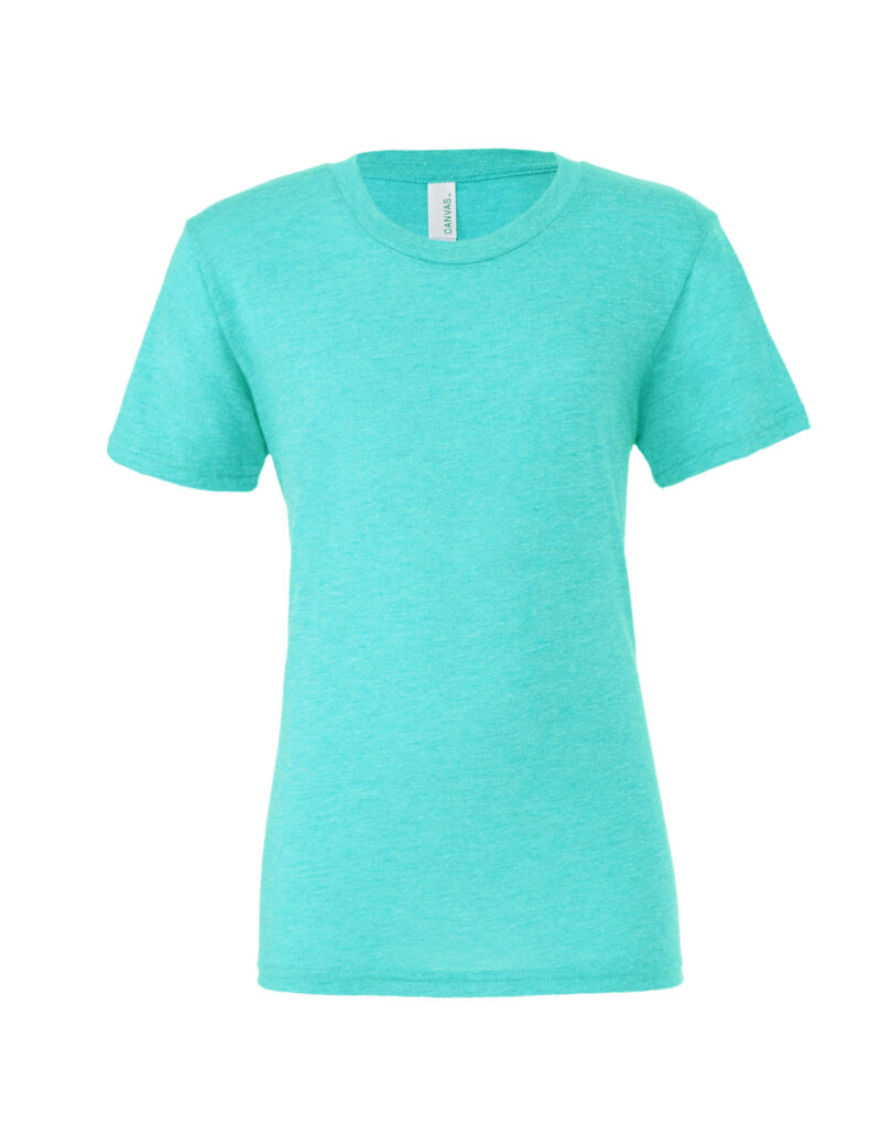 Bella Canvas Unisex Triblend Short Sleeve Tee Sea Green Triblend