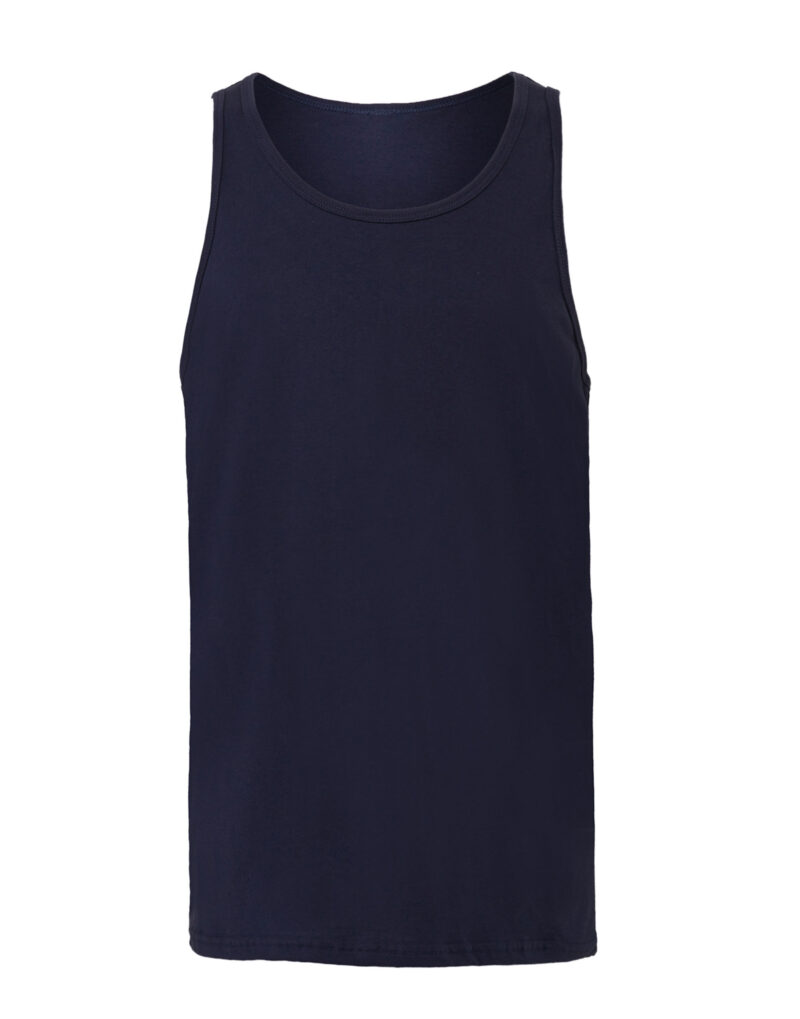 Bella Canvas Unisex Jersey Tank Navy Blue