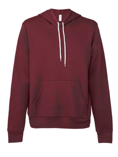 Bella Canvas Unisex Sponge Fleece Pullover Hoodie Maroon