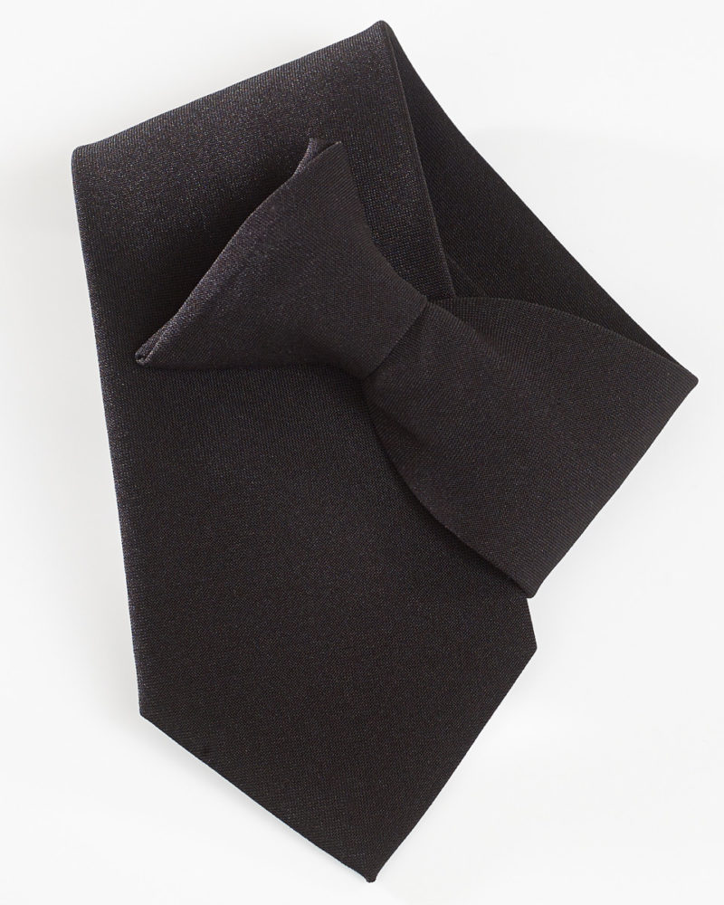 Yoko Clip-On Tie Black