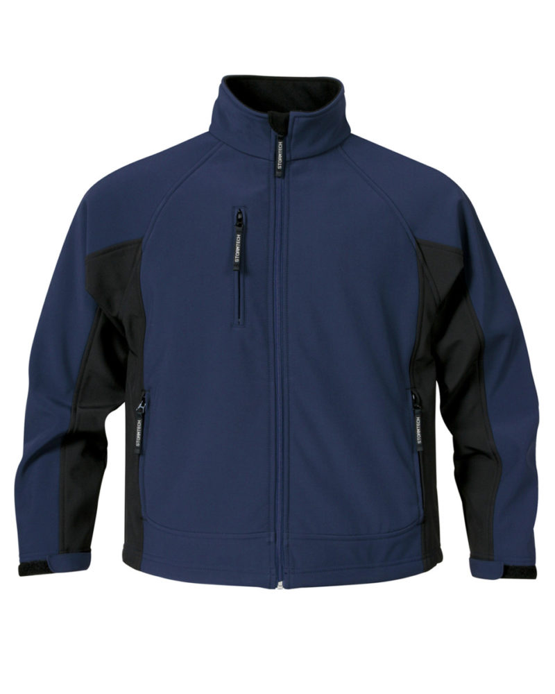 Stormtech Men's Crew Bonded Jacket Navy and Black