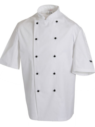 Lightweight Short Sleeve Chefs Jacket