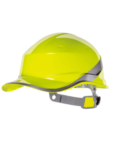 Delta Plus Hi-Vis Baseball Safety Helmet (DIAMOND)