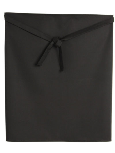 Dennys Low Cost Waist Apron With Pocket Black