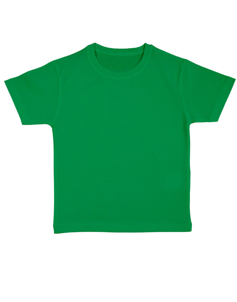 Nakedshirt Kid's 'Frog' Organic Favourite T-Shirt Kelly Green