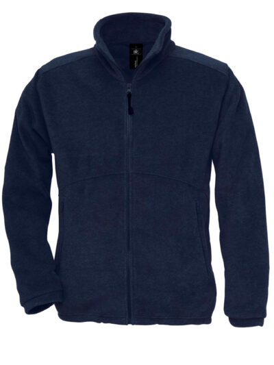 B&C Icewalker+ Outdoor Full Zip Fleece Navy Blue