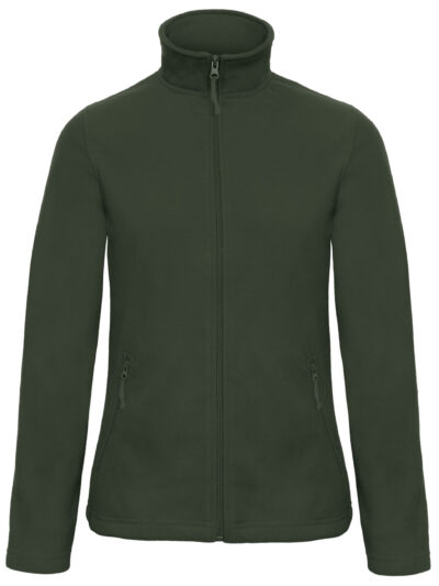 B&C ID.501 Women's Micro Fleece Full Zip Forest Green