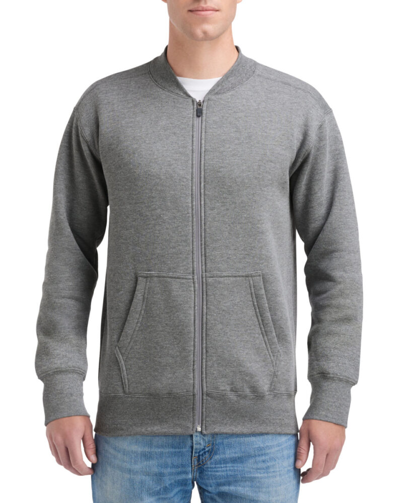 Gildan Hammer Adult Full Zip Jacket Graphite Heather