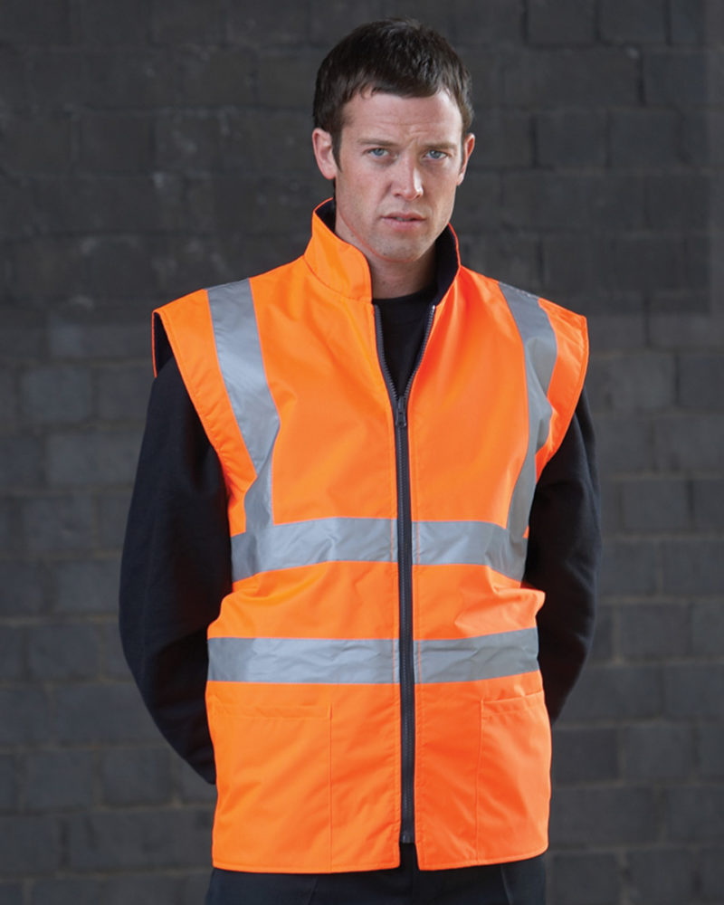 Hi-Vis Reversible Fleece Vest