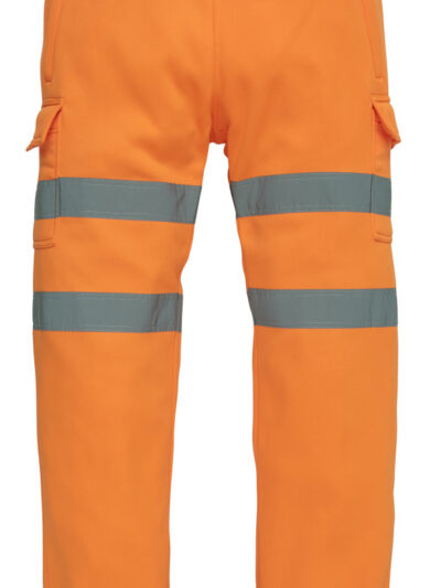 Yoko Hi-Vis Jogging Pants Hi Vis Orange