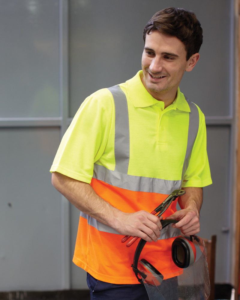 Hi-Vis Short Sleeve Polo Shirt