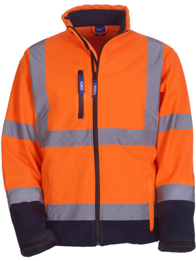 Yoko Hi-Vis Softshell Jacket (HVK09)