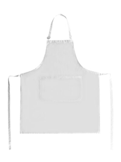 Bistro By Jassz Lisbon 100% Cotton Bib Apron Snow White