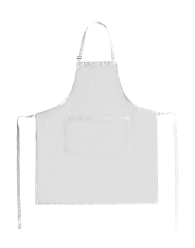 Bistro By Jassz Lisbon 100% Cotton Bib Apron Snow White