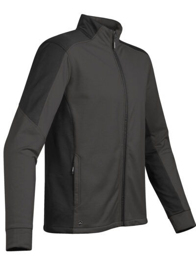 Stormtech Men's Chakra Fleece Jacket Carbon and Black