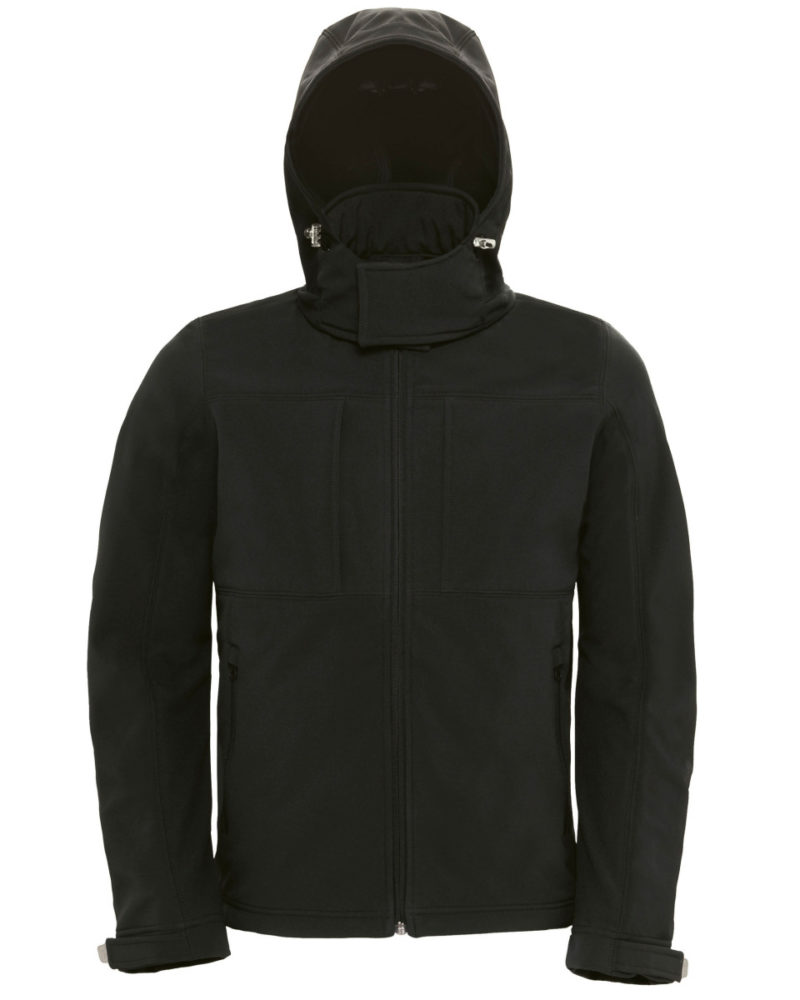 B&C Men's Hooded Softshell