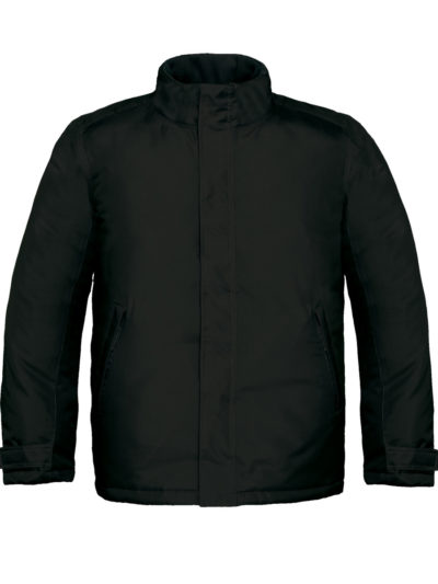 B&C Men's Real+ Heavy Weight Jacket Black