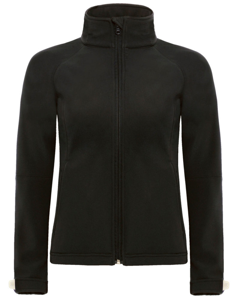 B&C Womens Hooded Softshell