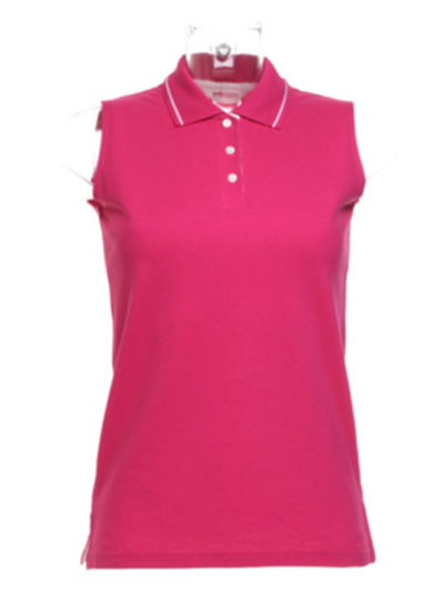 Ladies Proactive Sleeveless Polo