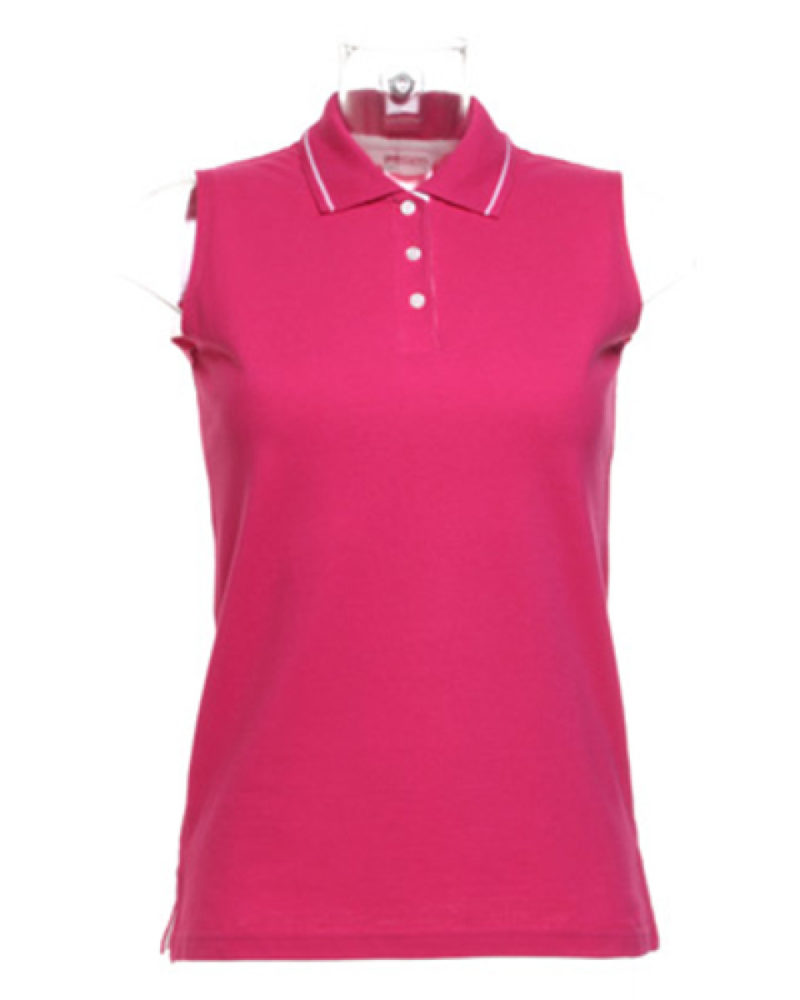 Ladies Proactive Sleeveless Polo