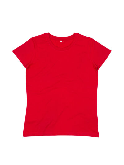 Mantis Women's Essential Organic T Red