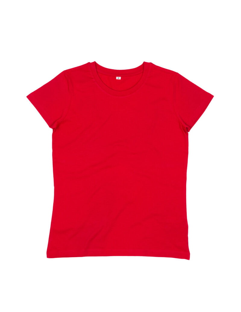 Mantis Women's Essential Organic T Red