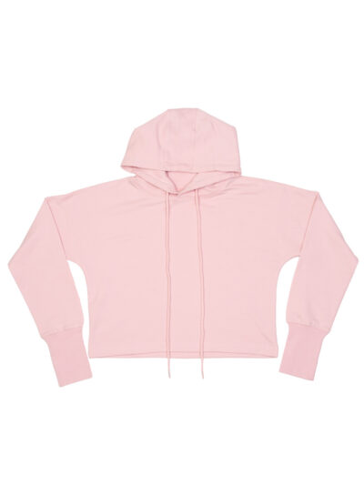 Mantis Cropped Hoodie Soft Pink