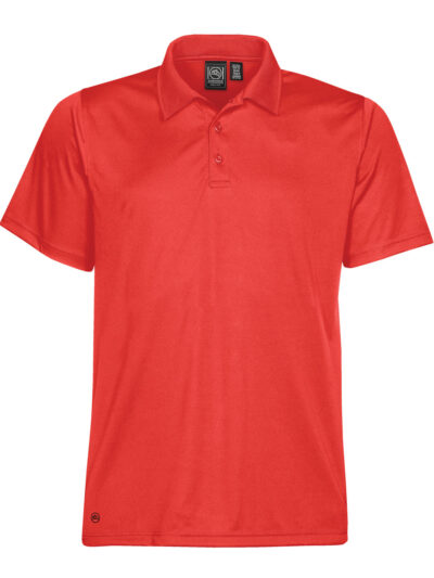 Stormtech Men's Eclipse H2X-Dry Pique Polo Bright Red