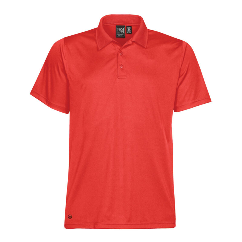 Stormtech Men's Eclipse H2X-Dry Pique Polo Bright Red