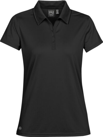 Stormtech Women's Eclipse H2X-Dry Pique Polo Black