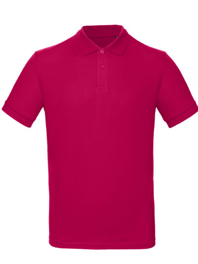 B&C Men's Organic Inspire Polo Sorbet