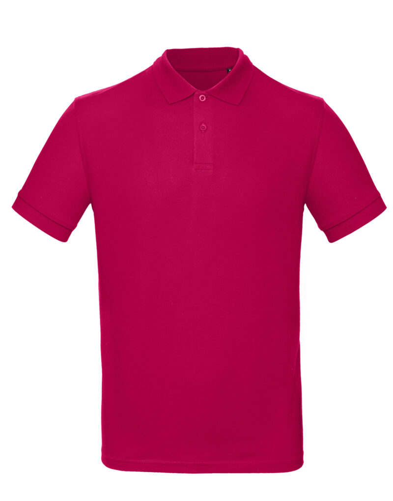 B&C Men's Organic Inspire Polo Sorbet