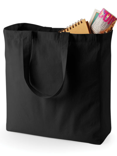 Quadra Canvas Classic Shopper Black