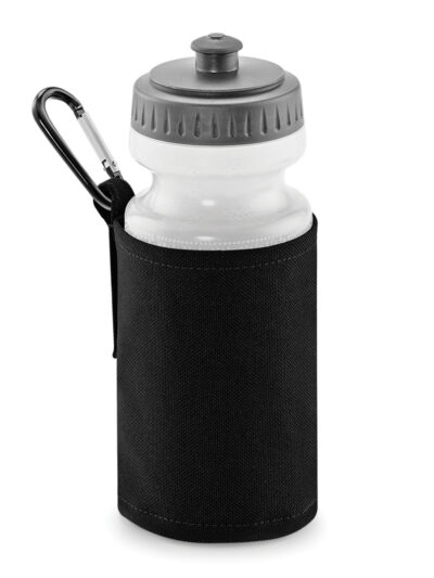 Quadra Water Bottle And Holder Black