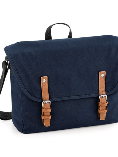 Quadra Vintage Messenger French Navy