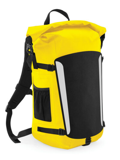 Quadra SLX® 25 Litre Waterproof Backpack Yellow and Black