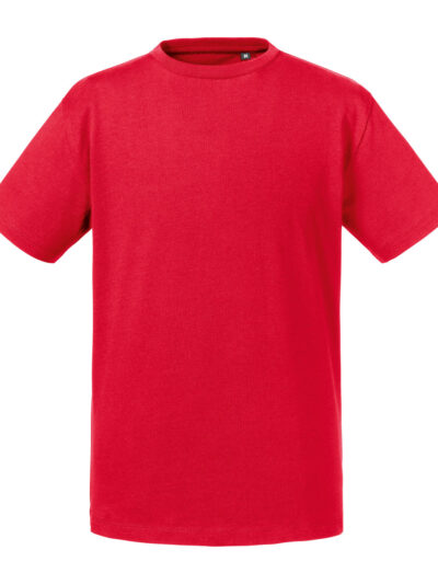 Russell Pure Organic Kid's Tee Classic Red