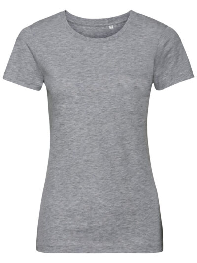 Russell Pure Organic Ladies' Authentic Tee Pure Organic Light Oxford