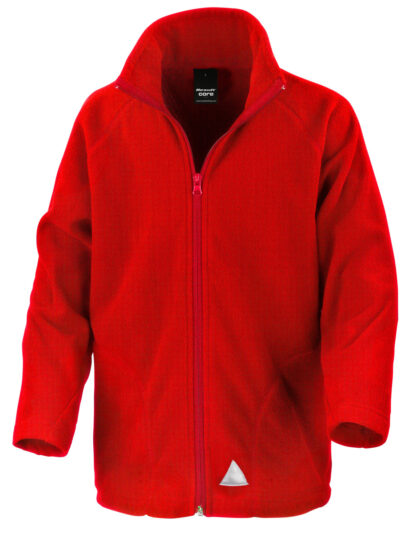 Result Core Junior Microfleece Jacket Red