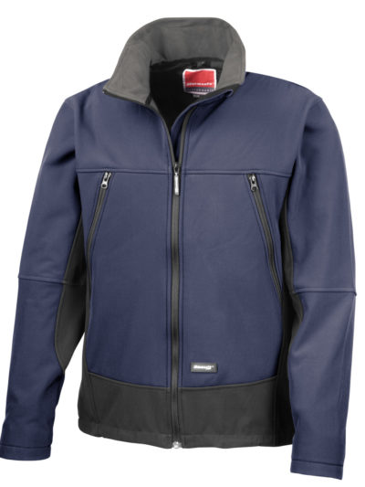 Result Activity Softshell Jacket Navy and Black