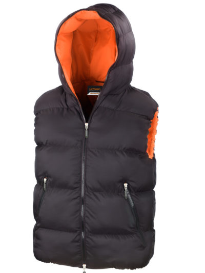 Result Urban Outdoor Wear Dax Down Feel Gilet Black