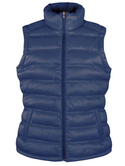 Result Urban Outdoor Wear Ladies' Ice Bird Padded Gilet Navy Blue