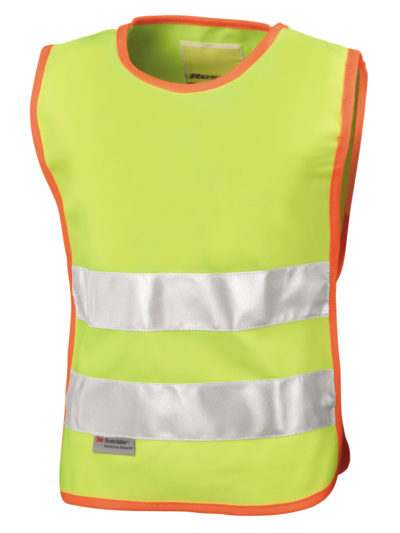 Result Safeguard Junior Hi-Vis Tabard Hi-Vis Yellow