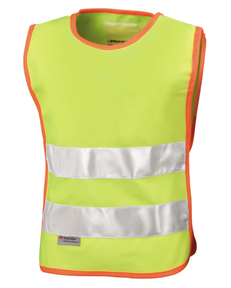 Result Safeguard Junior Hi-Vis Tabard Hi-Vis Yellow