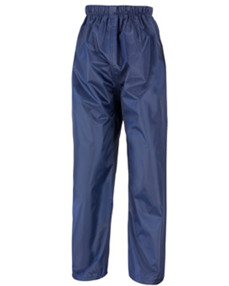 Result Core Junior Rain Trousers Navy Blue