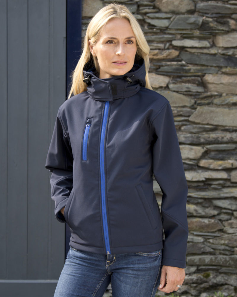 Result Core Ladies Lite Hooded Softshell