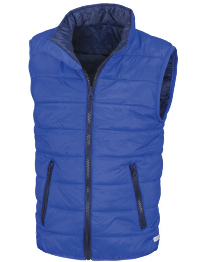 Result Core Child's Padded Bodywarmer Royal and Navy