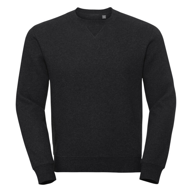 Russell Authentic Melange Sweat Charcoal Melange