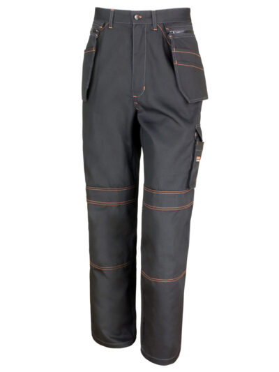 WORK-GUARD by Result Lite X-Over Holster Trousers Black